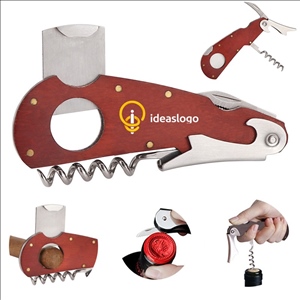 Multi Functional Cigar Cutter Bottle Opener